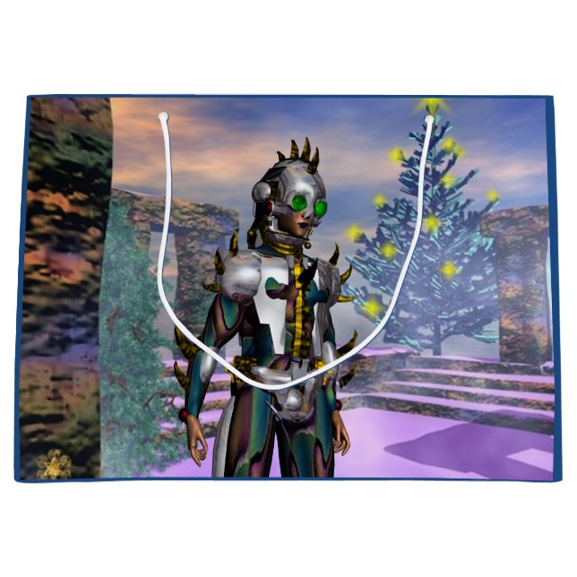 NYÅRSAFTON AV ETT CYBORG (Framsidan)