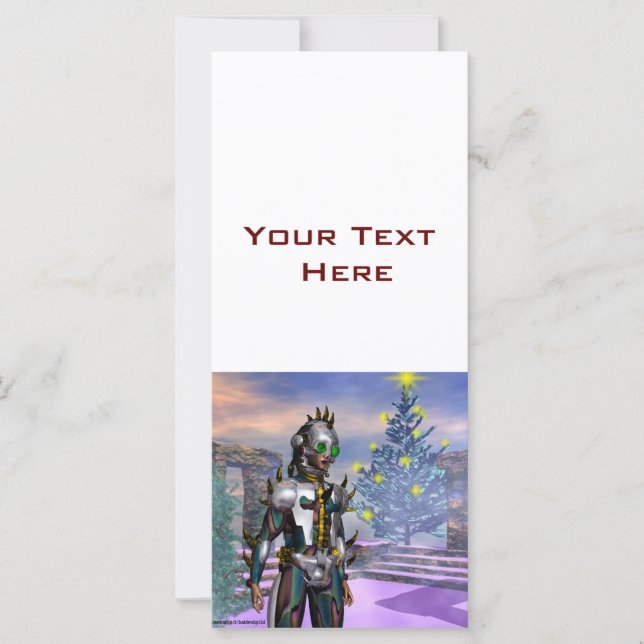 NYÅRSAFTON AV ETT CYBORG (Framsida)