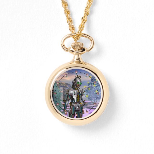 NYÅRSAFTON AV ETT CYBORG ARMBANDSUR (Framsida)