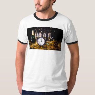 Nyårsafton firande SlipperyJoes champagne T Shirt