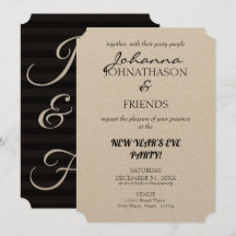 Nyårsafton för svart Anpassningsbar