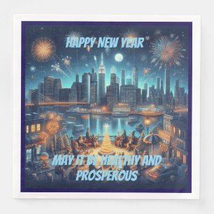 Nyårsafton i New York City Pappersservett