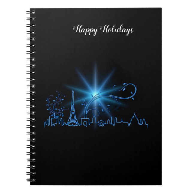 Nyårsafton i Paris Anteckningsbok (Framsidan)