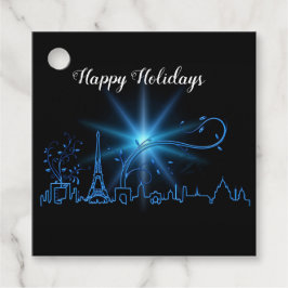 Nyårsafton i Paris Gåvor Etiketter