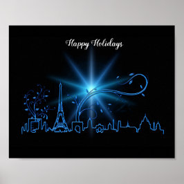 Nyårsafton i Paris Poster