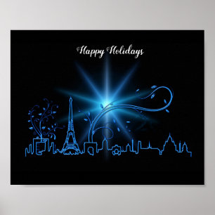 Nyårsafton i Paris Poster