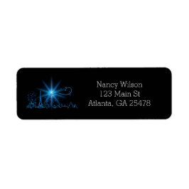 Nyårsafton i Paris Returadress Etikett