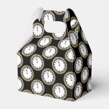 Nyårsafton klocka för mönster-festen