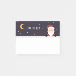 Nyårsafton Natten Jultomten säger Ho ho ho! Post-it Block