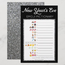 Nyårsafton Party Game Emoji