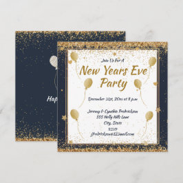Nyårsafton Party Guld