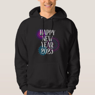 Nyårsafton Party levererar NYE 2023 Lycklig New Ye Hoodie