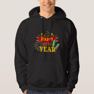 Nyårsafton Party levererar NYE 2023 Lycklig New Ye Hoodie