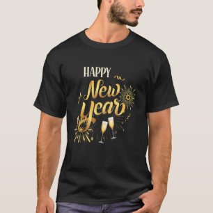 Nyårsafton Party levererar NYE 2023 Lycklig New Ye T Shirt