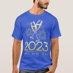Nyårsafton Party Supplies 2023 Gott nytt år F T Shirt