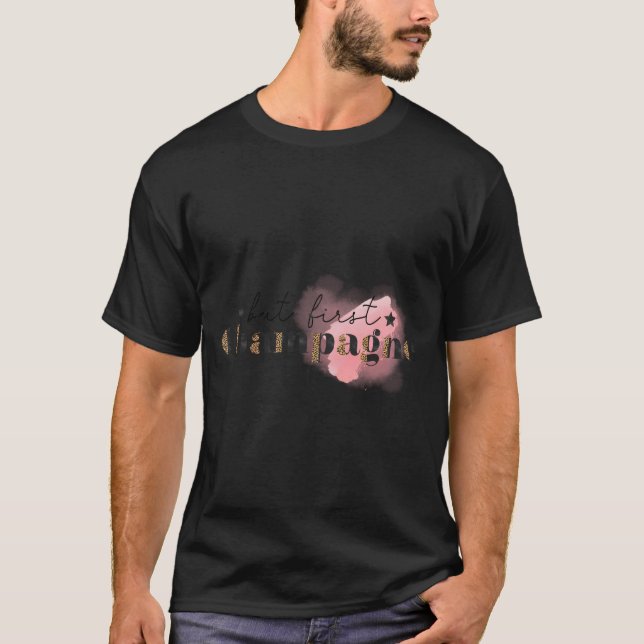 Nyårsafton Py Glad Nye Firande T Shirt (Framsida)