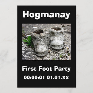 Nyårsafton Scottish Hogmanay Party 20xx Inbjudningar