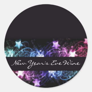 Nyårsafton Vin etiketter