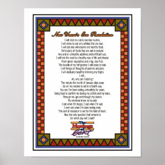 Nyårsaftonens upplösning poster