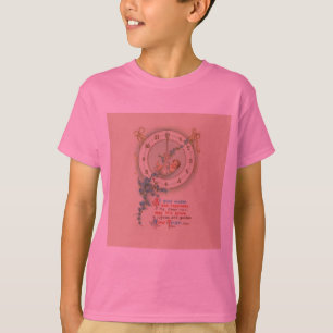 Nyårsbarn Vintageklocka Tee Shirt