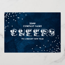 Nyårscheckar i Midnight Blue Helgdag