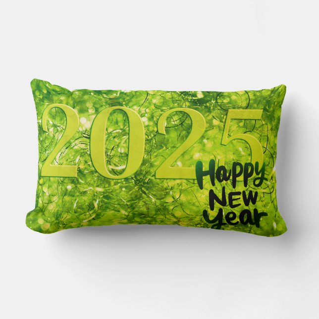 Nyårsdagen 2025 lumbarkudde (Framsida)