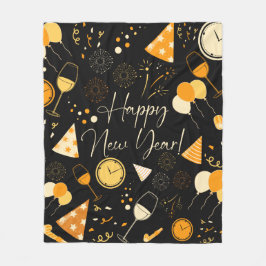 Nyårsdagen Fleecefilt