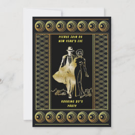 Nyårsdagen för 20-årsjubileet Kväll, Party, ZRP Inbjudningar