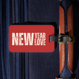 Nyårsdagen i Nya Kärlek Bagagebricka