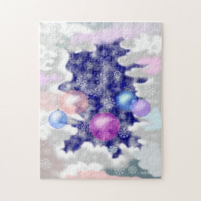 Nyårsdagen Jigszawa Puzzle Gift Pussel (Vertikal)
