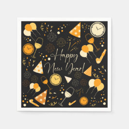 Nyårsdagen Pappersservett