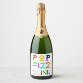 Nyårsetiketter för vin