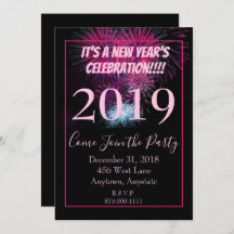 Nyårsfest fyrverkerier