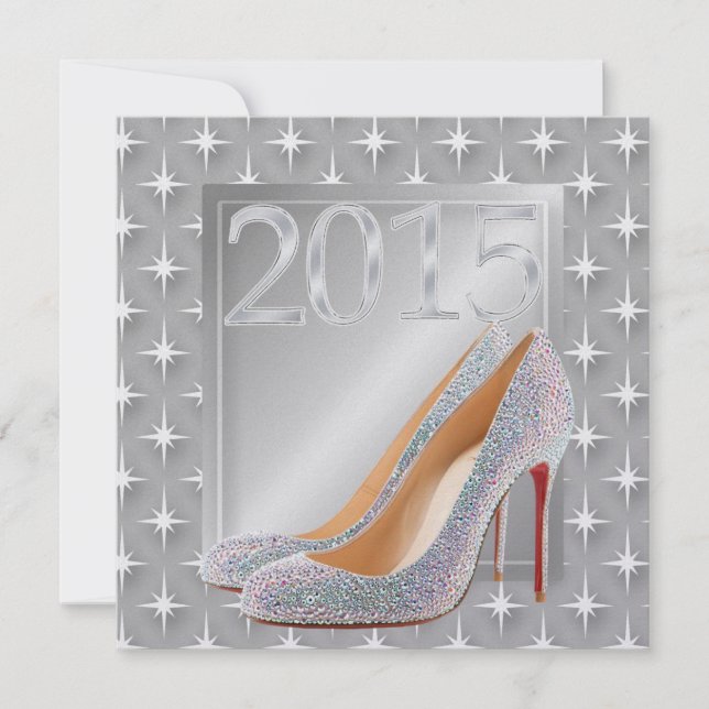 Nyårsfest Inbjudningar (Framsida)