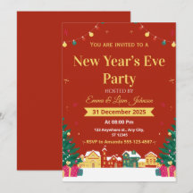 Nyårsfest Invitation 2026
