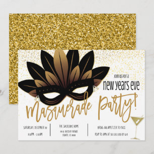 Nyårsfest Invitation Inbjudningar