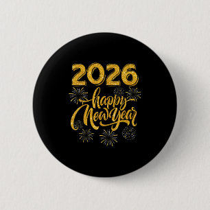 Nyårsfestartiklar 2026 Gott Nytt År F Knapp