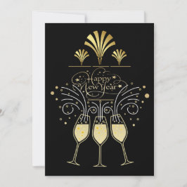 Nyårsfirande Inbjudningar