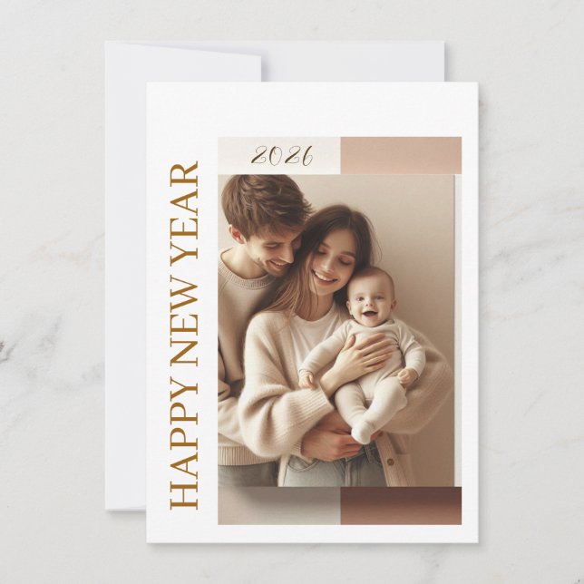 Nyårsfirande Kort | Par Kort (Framsida)