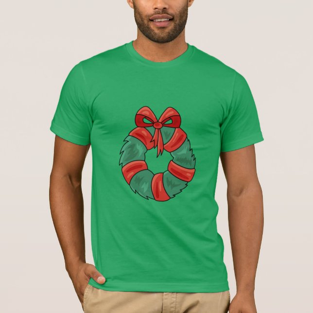 Nyårsfirande Krans T Shirt (Framsida)
