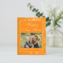 Nyårsfoto för Shiny Guld Glitter