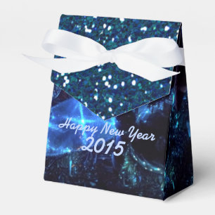 Nyårsjubilen Ljus och Glitter Mönster Presentaskar