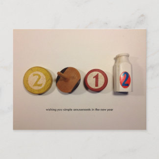 Nyårskort 2012 helg vykort