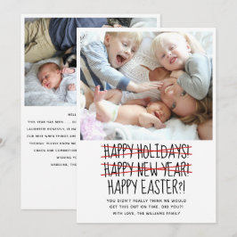 Nyårskort för nyårstidsfoto, nyårsmat, modern, 2-f julkort