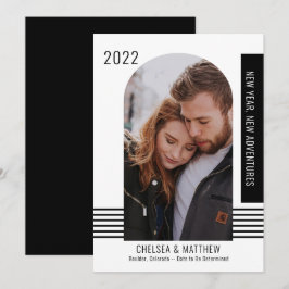 Nyårsutgåva av Förlovningen Ny Äventyr-foto-BW Meddelande