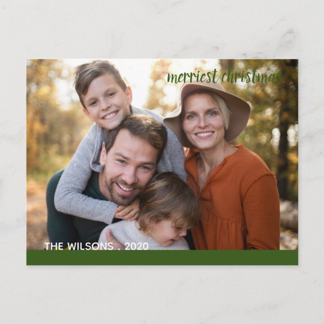 nyaste christmas-fotot vykort (Framsida)