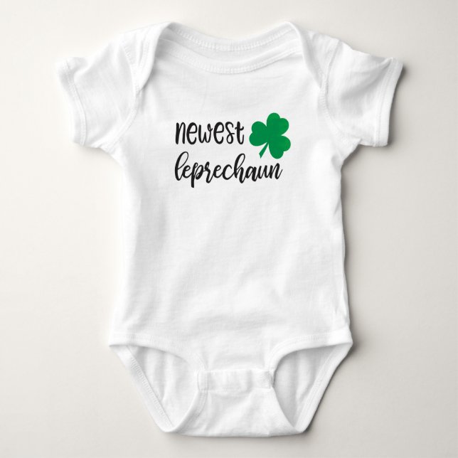Nyaste Leprechaun T Shirt (Framsida)