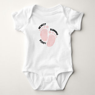 nyaste löparkompis baby bodysuit t shirt