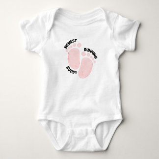 nyaste löparkompis baby bodysuit t shirt