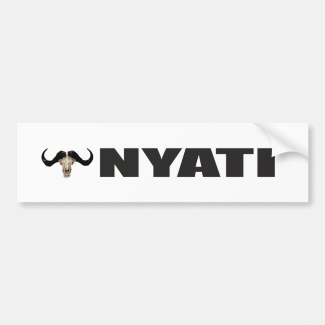 Nyati bildekal (Framsidan)